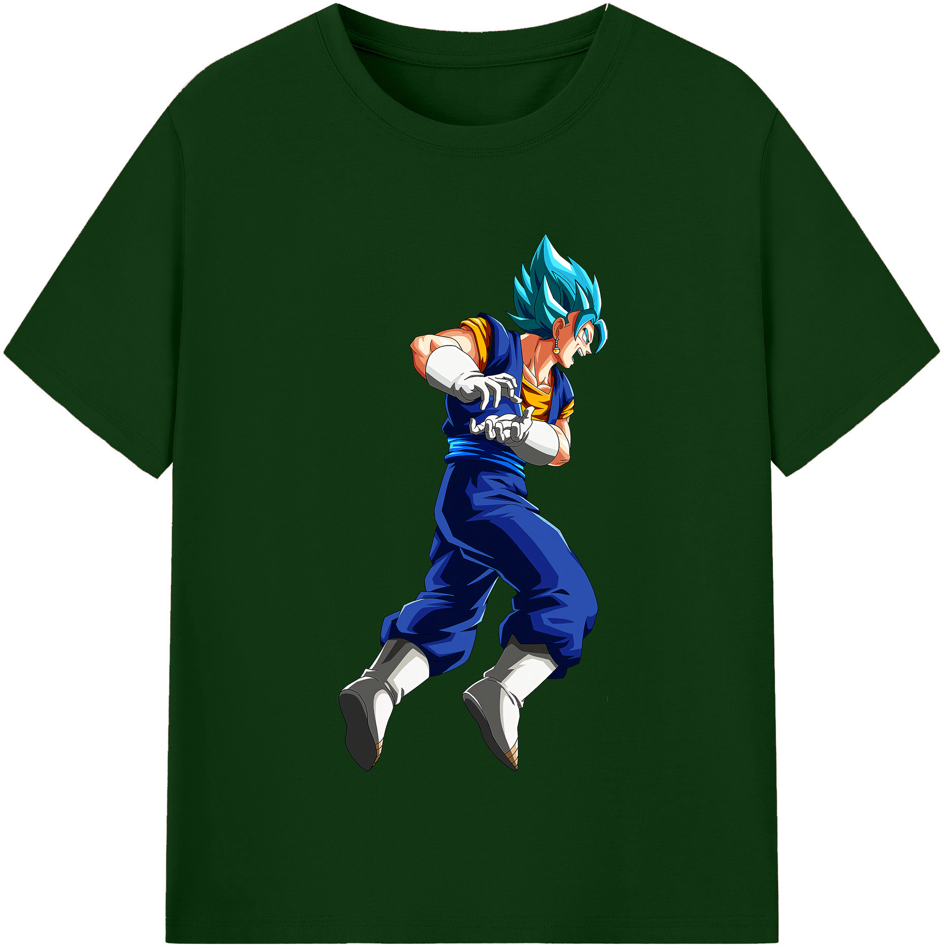 （画像用） ドラゴンボール ベジット DRAGON BALL Vegetto 綿100％半袖Tシャツ（フロントプリント）